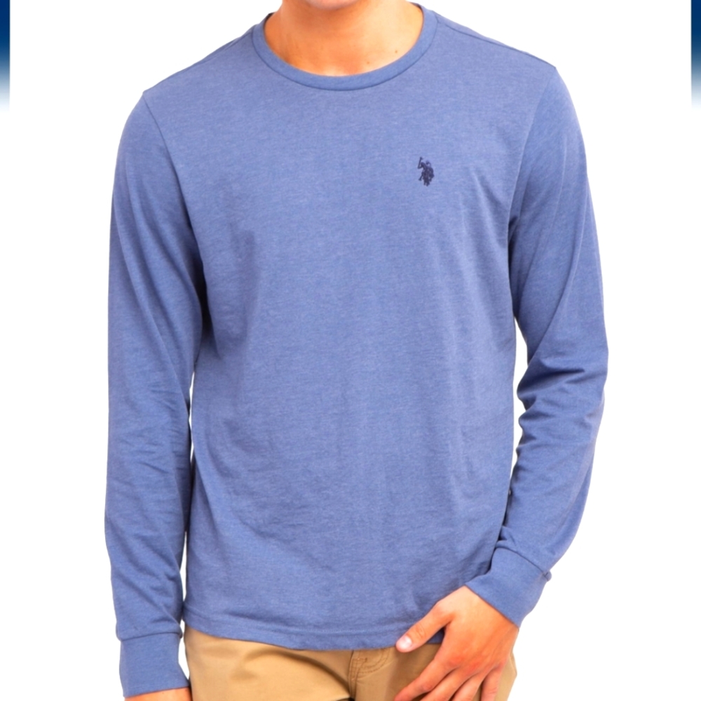 NWT - U.S. Polo Assn. Men's Long Sleeve Crew Tee